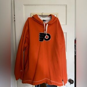 Vintage Orange NHL Philadelphia Flyers Hoodie Sweatshirt